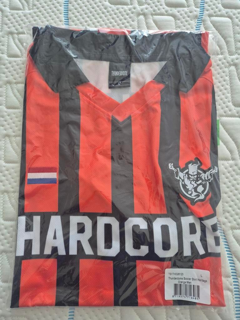 Thunderdome soccershit heritage oranje Mt L, Verzenden, Nieuw, Maat 56/58 (XL), Oranje