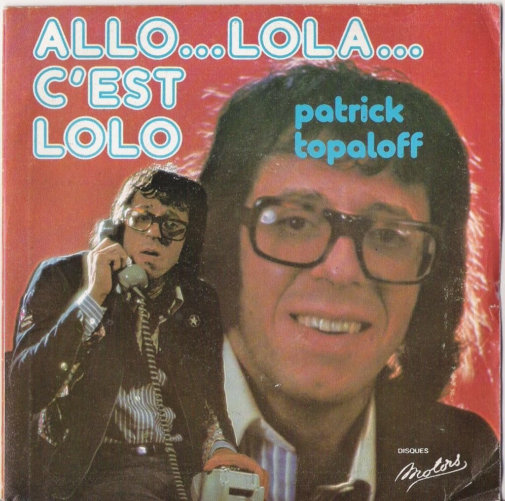 Vinyl Single Patrick Topaloff, Cd's en Dvd's, Vinyl Singles, Ophalen of Verzenden, Gebruikt, Pop