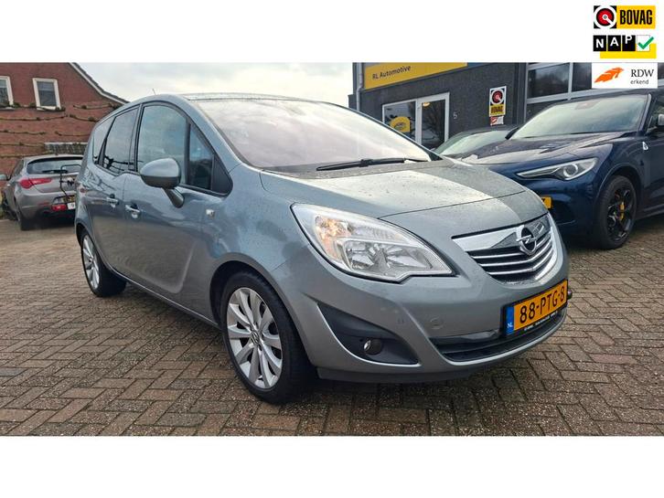 Opel Meriva 1.4 Turbo Cosmo - Navigatie - Trekhaak, Auto's, Opel, Bedrijf, Te koop, Meriva, ABS, Airbags, Airconditioning, Boordcomputer