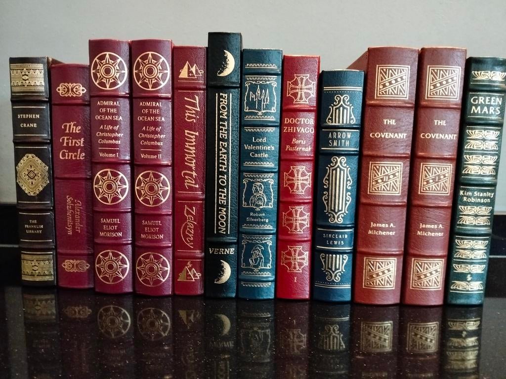 Grote partij Easton Press boeken - Uitstekende kwaliteit, Ophalen of Verzenden, Gelezen