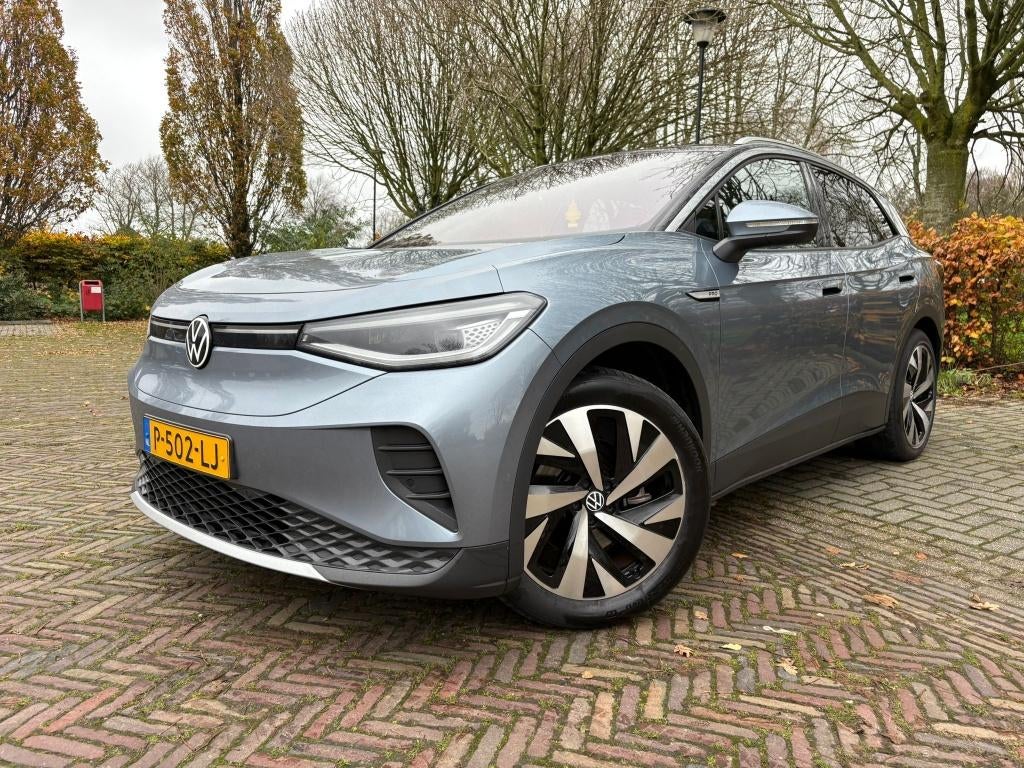 Volkswagen ID.4 77kWh 204pk 2022 Blauw, Auto's, Automaat, 95 pk, Blauw, Origineel Nederlands