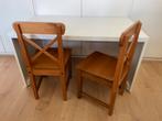 Ikea Stuva bank / bureau met 2x Ikea Minnen stoeltjes, Ophalen, Gebruikt, Tafel(s) en Stoel(en)