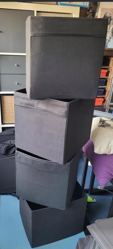 Ikea Drona bakken zwart, Ophalen