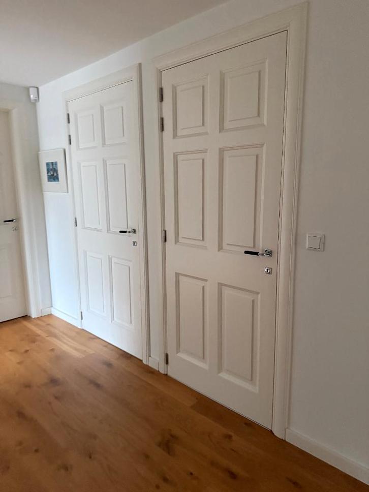 binnendeuren, Doe-het-zelf en Verbouw, Deuren en Horren, Gebruikt, Binnendeur, 200 tot 215 cm, 80 tot 100 cm, Hout, Ophalen