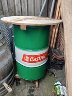 Statafel Castrol olievat, Ophalen