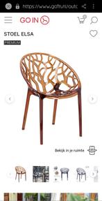 Circa 25 amberkleurige restaurant/buiten stoelen, Huis en Inrichting, Ophalen, Vijf, Zes of meer stoelen