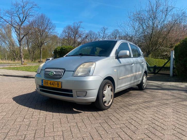 KIA Picanto 2006 Grijs 1.1 5DR, Auto's, Kia, Particulier, Airbags, Airconditioning, Climate control, Elektrische ramen, Radio