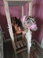 Pakket Hobby Horse/Stokpaard (stal,springbalk, accessoires), Ophalen, Zo goed als nieuw, Overige typen