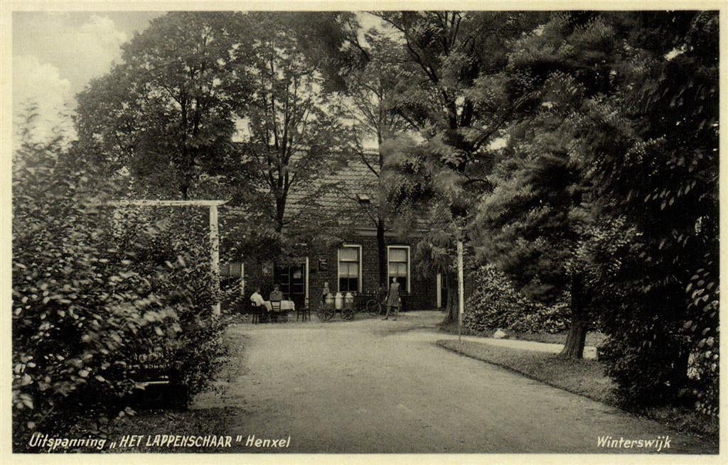 Uitspanning Het Lappenschaar Henxel - Winterswijk - ongelope, Ophalen of Verzenden, Voor 1920, Ongelopen, Gelderland