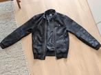 G-Star RAW bikerjack leren jas XS, Kleding | Heren, Jassen | Zomer, Zwart, Ophalen of Verzenden, Zo goed als nieuw, Maat 46 (S) of kleiner