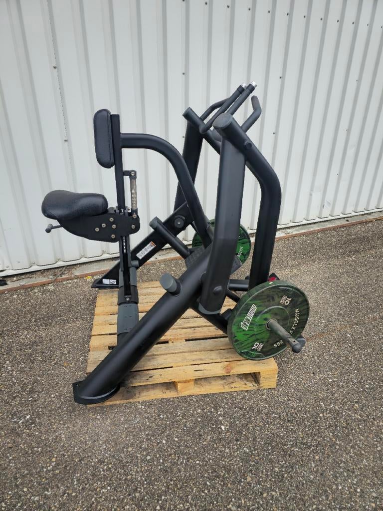 Life Fitness Seated Row Krachtstation, Ophalen, Gebruikt, Rug