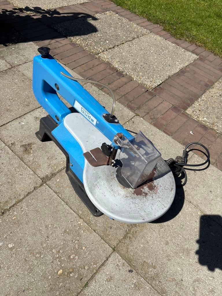 Güde Tafelfiguurzaag - Ideaal voor precisiewerk, Minder dan 30 mm, Gebruikt, Ophalen of Verzenden, Figuurzaag