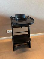 Tripp trapp stoel incl. babyset en playtray, Kinderen en Baby's, Kinderstoelen, Ophalen, Zo goed als nieuw, Meegroeistoel, Afneembaar eetblad