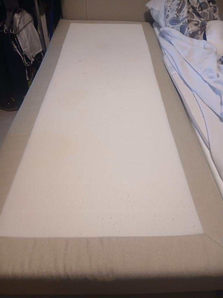 Matras en topper, Ophalen, Gebruikt, Eenpersoons, 80 cm