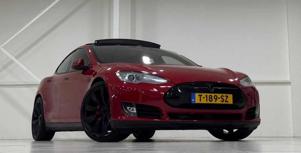 Tesla Model S 90D Performance 735pk SOH 86% Schuif/kanteldak, Auto's, Automaat, Gebruikt, 110 €/maand, Vierwielaandrijving