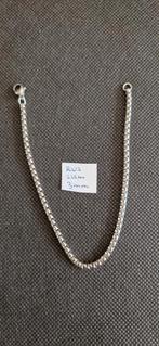 Stoere exclusieve armband, Ophalen of Verzenden, Nieuw, Zilver, Staal