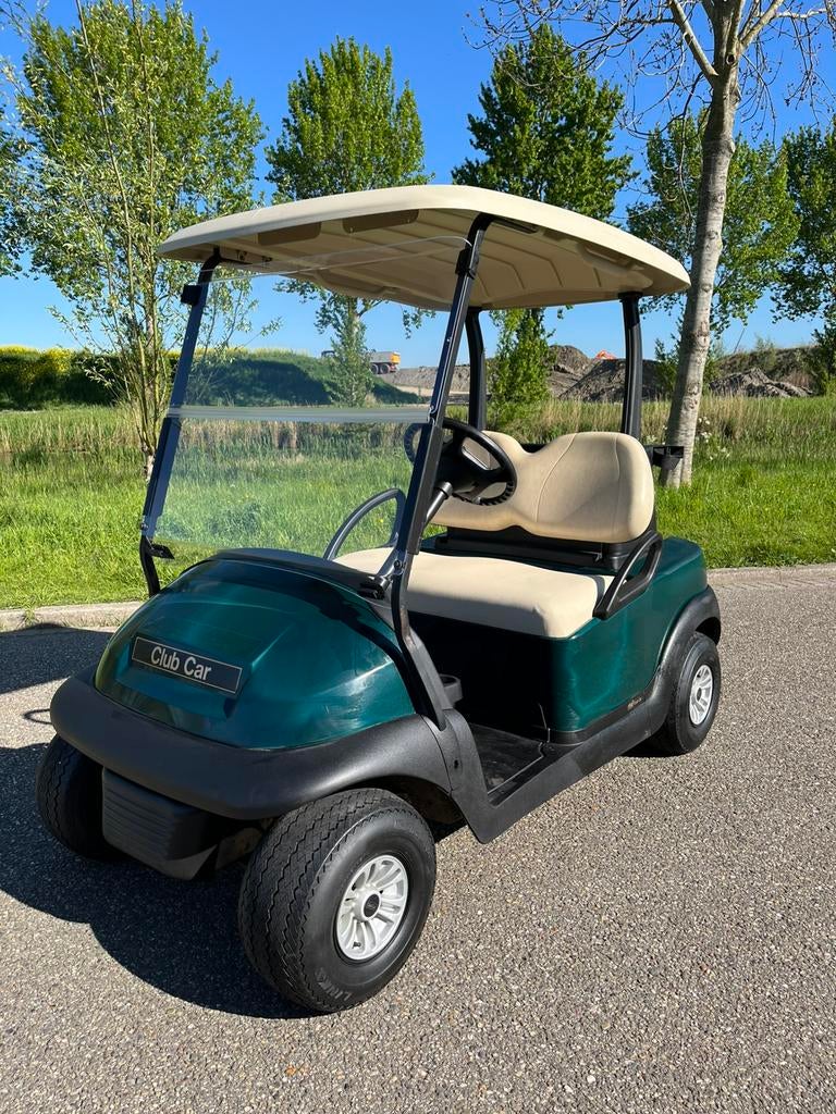 Electrische golfkar clubcar met splinternieuwe accupakket, Ophalen, Zo goed als nieuw, Golfkar