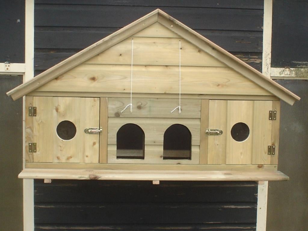 Prachtige Duiventil Tuimelaar, Dieren en Toebehoren, Vogels | Hokken en Kooien, Ophalen of Verzenden, Nieuw, Hout, Overige typen