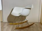 Vitra Eames Schommelstoel Wit Ray Charles Eames RAR, Mid century vitra design, Wit, Zo goed als nieuw, Eén