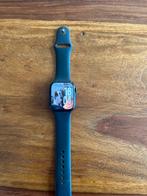 Apple Watch Series 7 Zwart met doos en accessoires, Afstand, Zwart, IOS, Ophalen of Verzenden