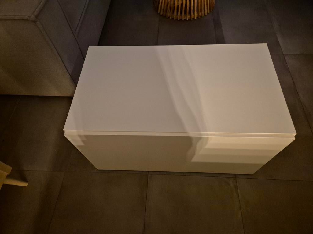 Ikea speelgoed kast met lade (Smastad), Ophalen