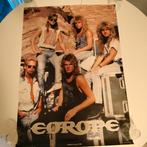 Groot Formaat Vintage Europe Band Poster Jaren '80, Verzamelen, Posters, Ophalen, Deurposter of groter, Muziek, Rechthoekig Staand