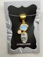 Hanger Starborn verguld met maansteen, Overige voorstellingen, Nieuw, Ophalen of Verzenden, Met edelsteen