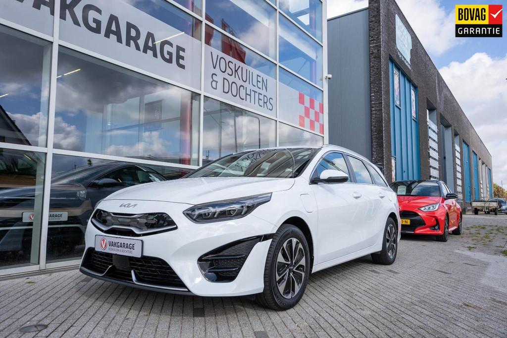 Kia Ceed Sportswagon 1.6 GDI PHEV DynamicLine | Carplay | Na, 12 maanden, Gebruikt, Adaptive Cruise Control, Wit