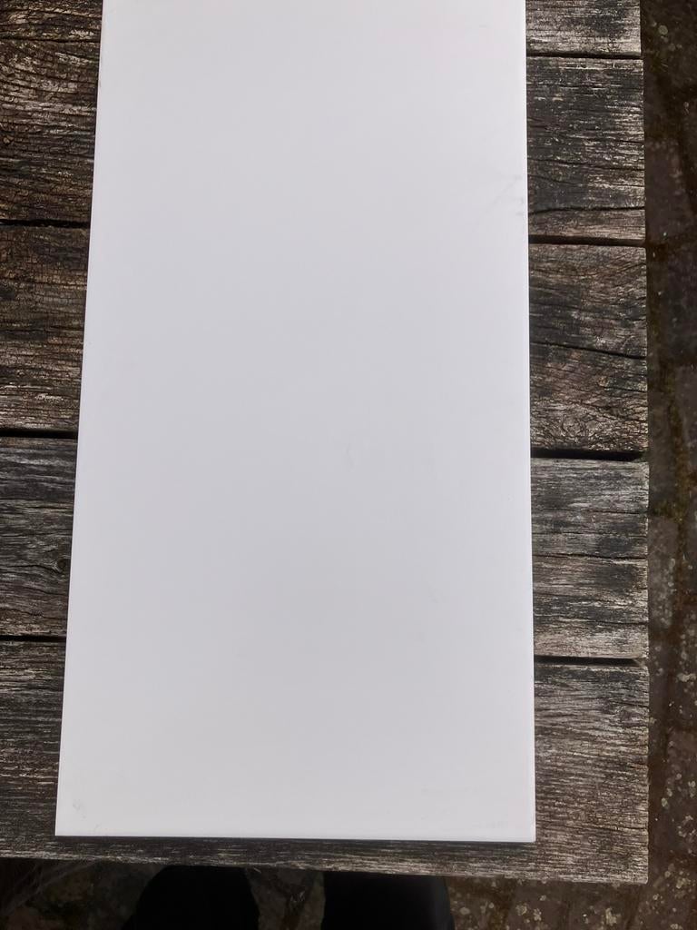 Terratinta Ceramiche wandtegels matwit 61 x 31 cm. 2 pakken, Ophalen, 60 cm of meer, Zo goed als nieuw, 10 m² of meer