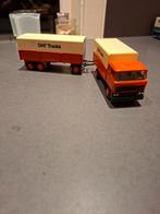 Mooie DAF 2800 met huif - Lion Car 1:50, Hobby en Vrije tijd, Modelauto's | 1:50, Ophalen of Verzenden, Gebruikt, Bus of Vrachtwagen