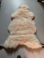 Natuurlijk, ivoorkleurige schapenvacht., Ophalen of Verzenden