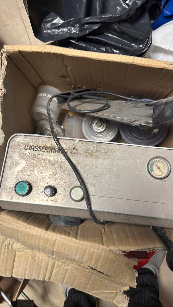 Tandtechniek gipsmenger, Ophalen, Gebruikt