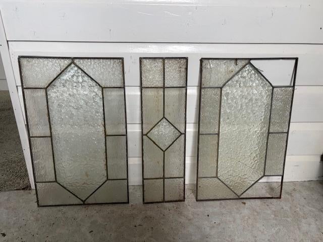 Glas in lood, Ophalen