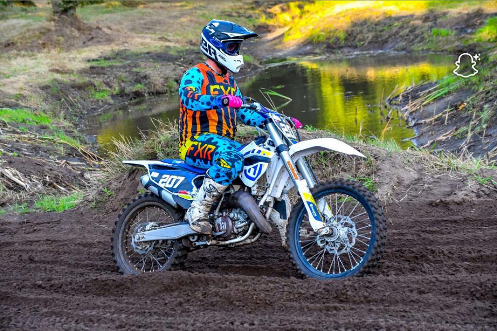 Husqvarna crossmoter 125 cc, Ophalen, Zo goed als nieuw, 125 cc, Dirtbike