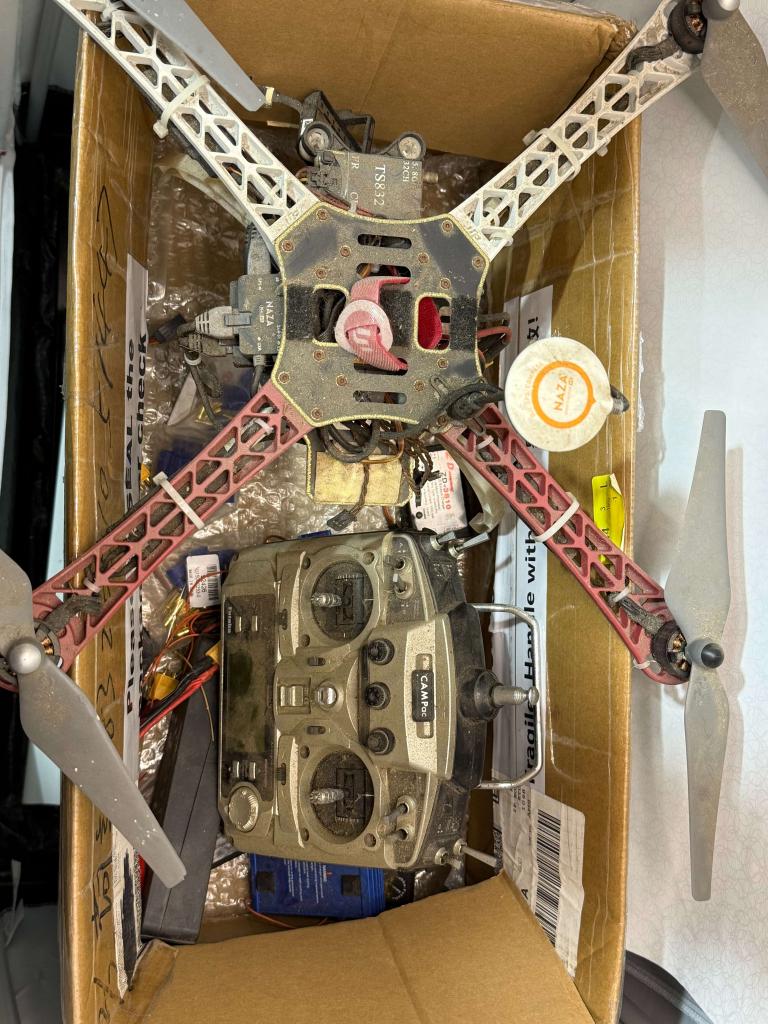 DJI Flywheel project + zender., Niet ingevuld, Niet ingevuld, Niet ingevuld