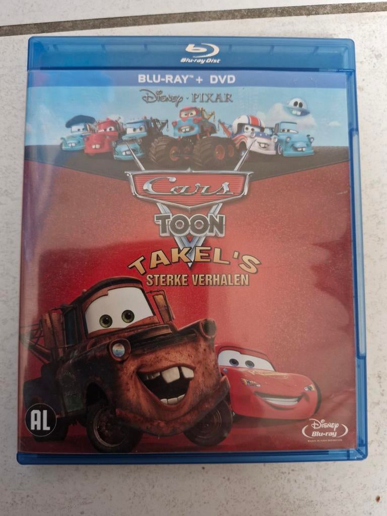 Cars Toon: Takel's Sterke Verhalen - Blu-ray + DVD, Cd's en Dvd's, Blu-ray, Zo goed als nieuw, Kinderen en Jeugd, Ophalen of Verzenden
