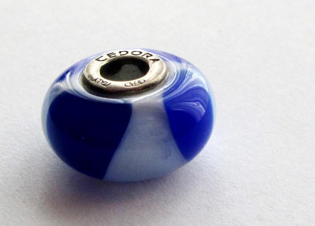 CEDORA 925 zilveren Originele Vintage Murano bedels, Sieraden, Tassen en Uiterlijk, Antieke sieraden, Verzenden, Zilver, Overige typen