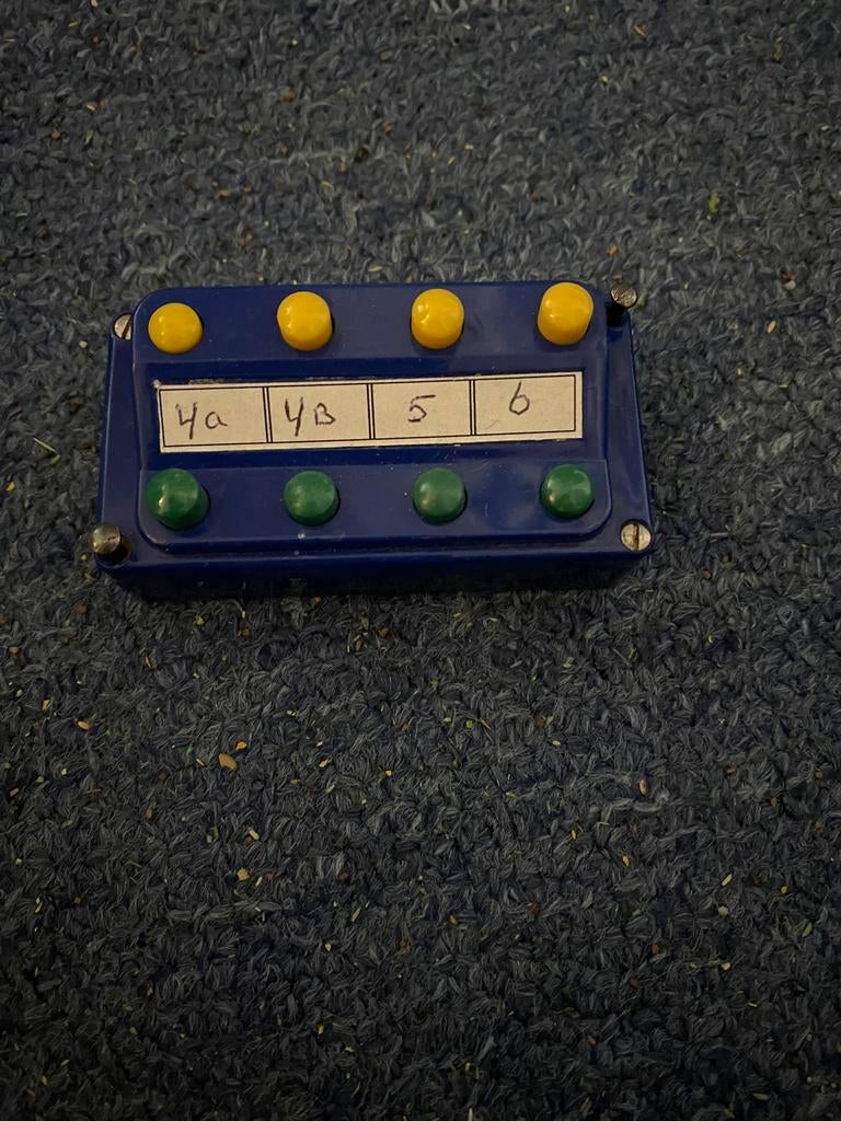 T003 - Marklin 7211 schakelkastje, Transformator of Voeding, Gebruikt, Gelijkstroom of Wisselstroom, Analoog