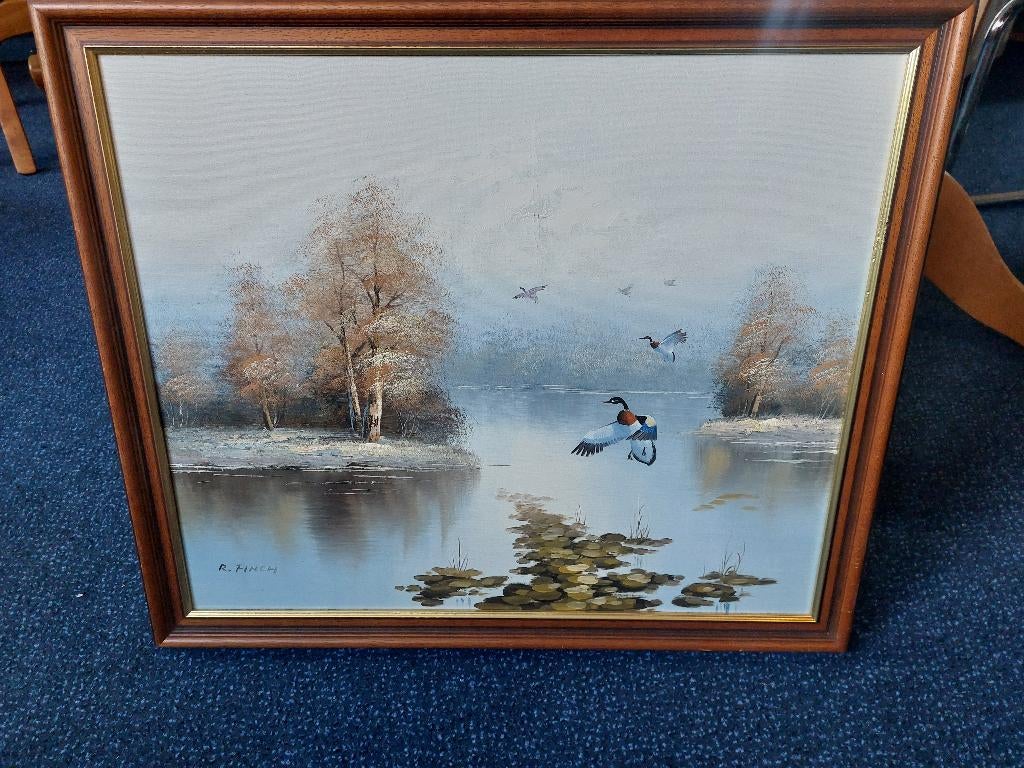 Schilderij van R. Finch ( 500884), Ophalen of Verzenden