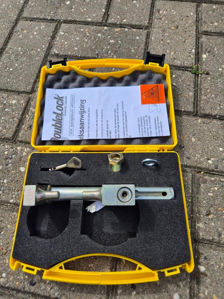 DoubleLock Compact Condor koppeling slot (1 sleutel), Ophalen of Verzenden, Gebruikt