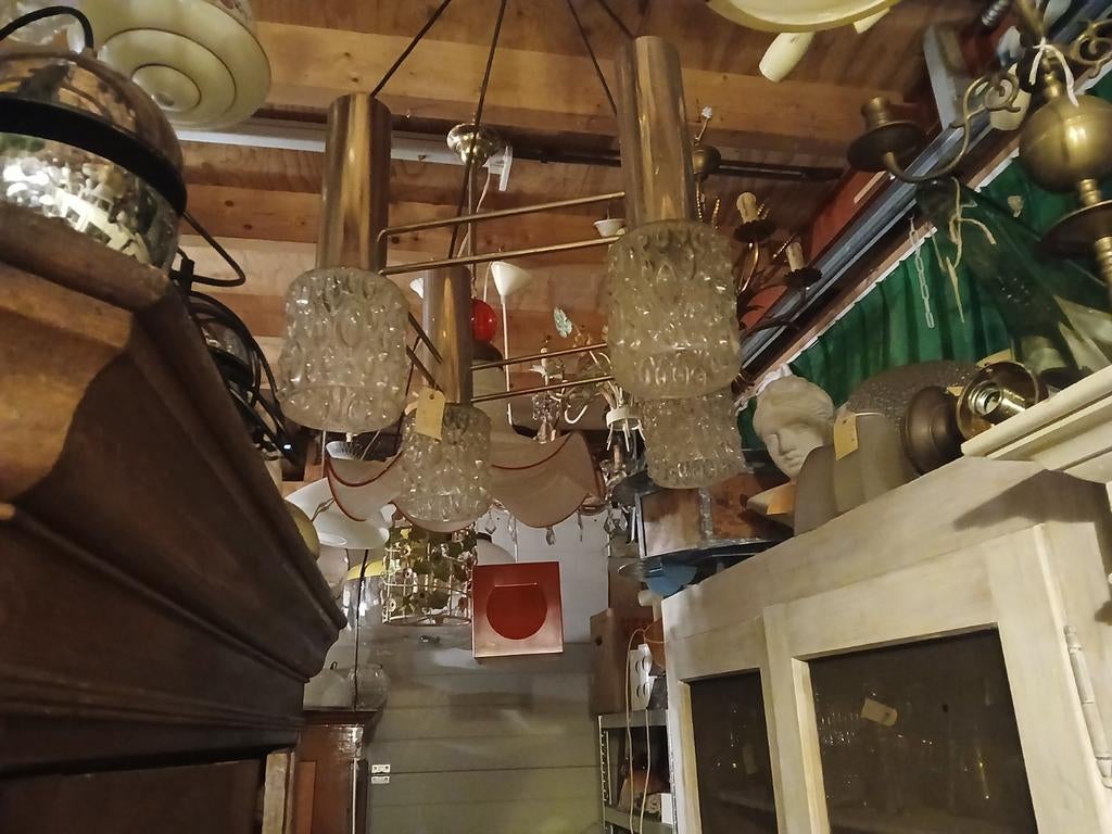 Winkelvoorraad lampen, retro ,vintage, design, Ophalen