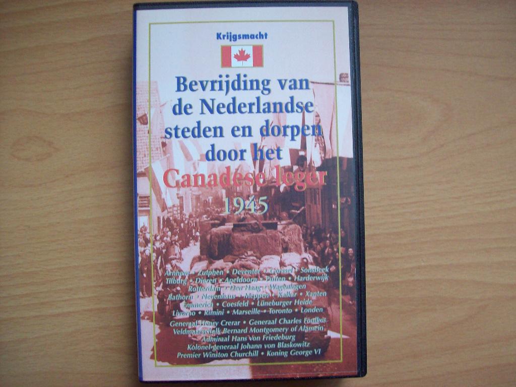 Bevrijding van de Ned. Steden...Canadese Leger (Folie!) CAFU, Alle leeftijden, Ophalen of Verzenden, Nieuw in verpakking, Documentaire