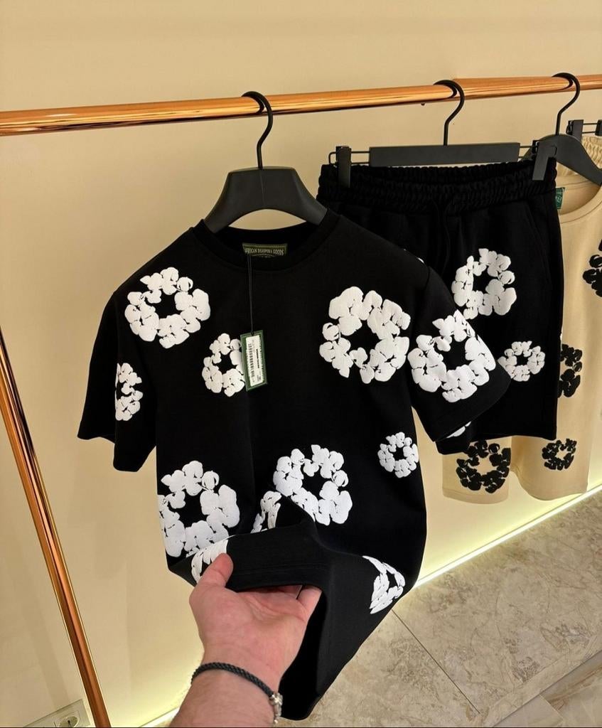 DENIM TEARS zomerset, Kleding | Heren, Ophalen of Verzenden, Nieuw, Overige maten, Blauw