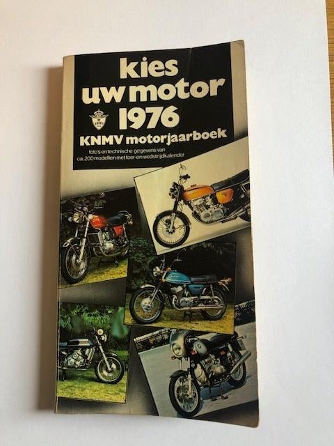 jaarboek alle motoren 1976, Ophalen of Verzenden, Gelezen, Algemeen