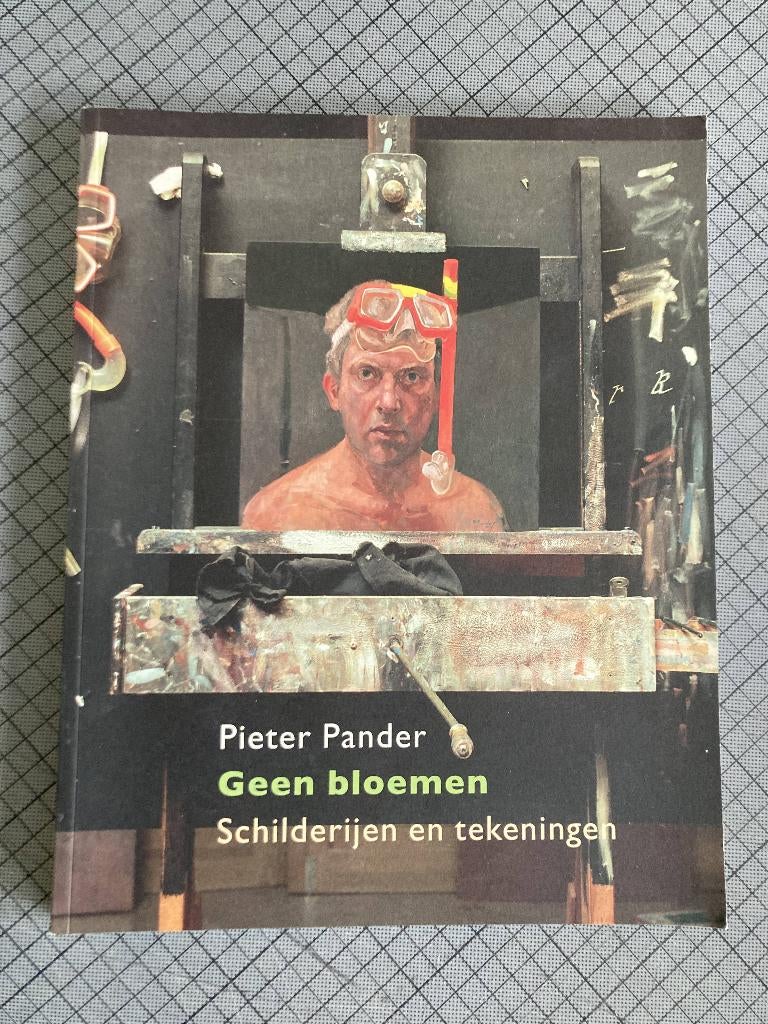 Pieter Pander - Geen Bloemen - Schilderijen en tekeningen, Boeken, Kunst en Cultuur | Beeldend, Ophalen of Verzenden, Gelezen