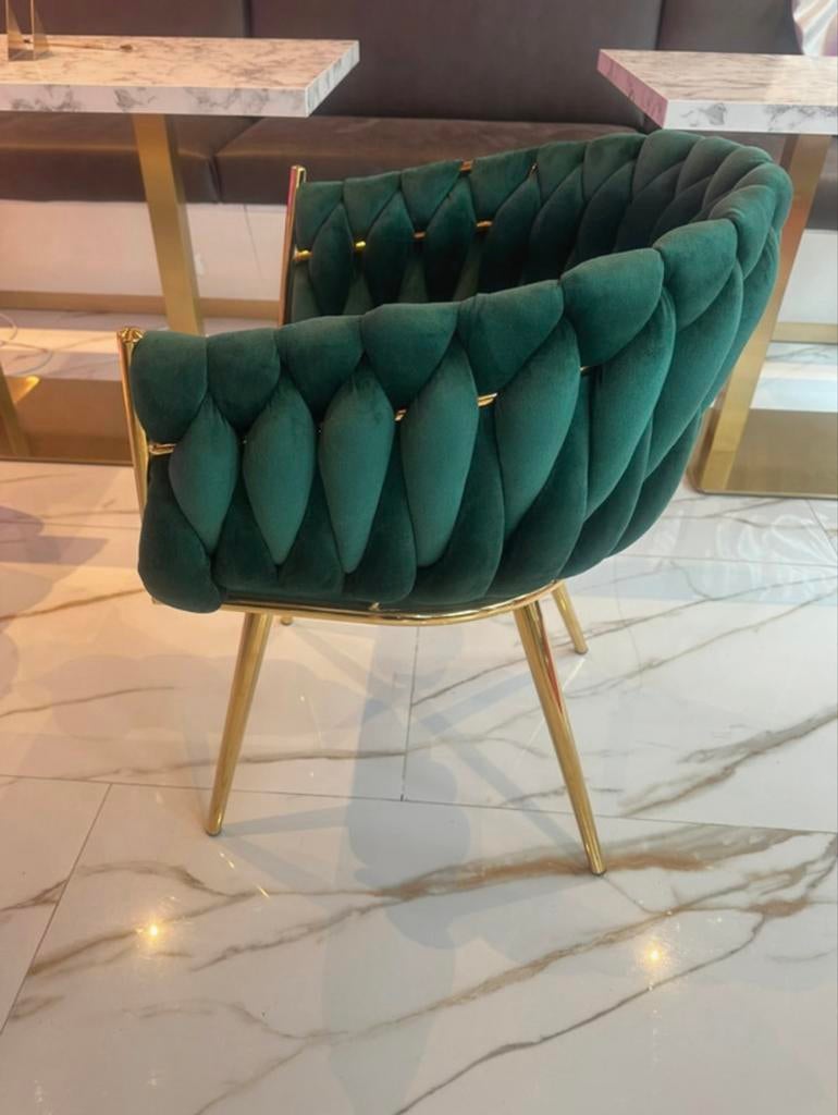 Groene stoel, Overige kleuren, Nieuw, Ophalen of Verzenden, Eén