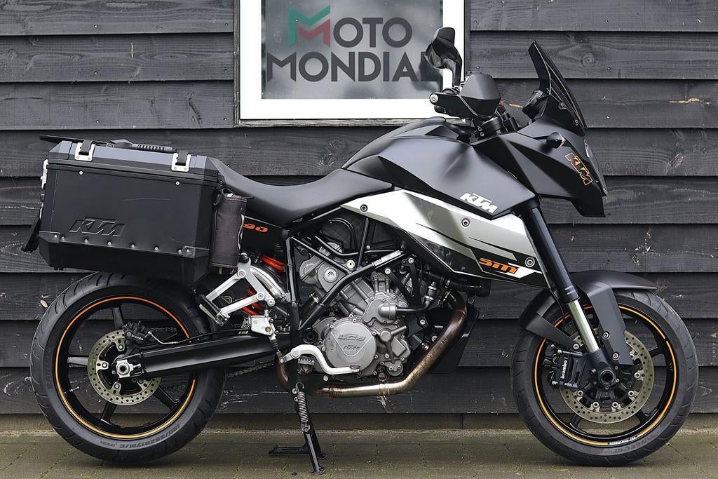 KTM 990 SUPERMOTO T (bj 2010) MIVV, KTM Zijkoffers, Motoren, Motoren | KTM, 2 cilinders, KTM, Motorrijbewijs A, Bedrijf