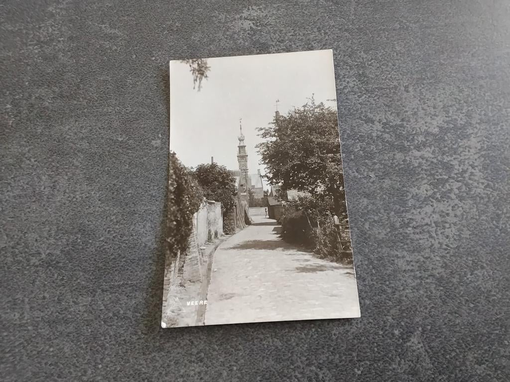 Fotokaart Veere  foto Kruithof O Souburg, Ophalen of Verzenden, 1920 tot 1940, Ongelopen, Zeeland