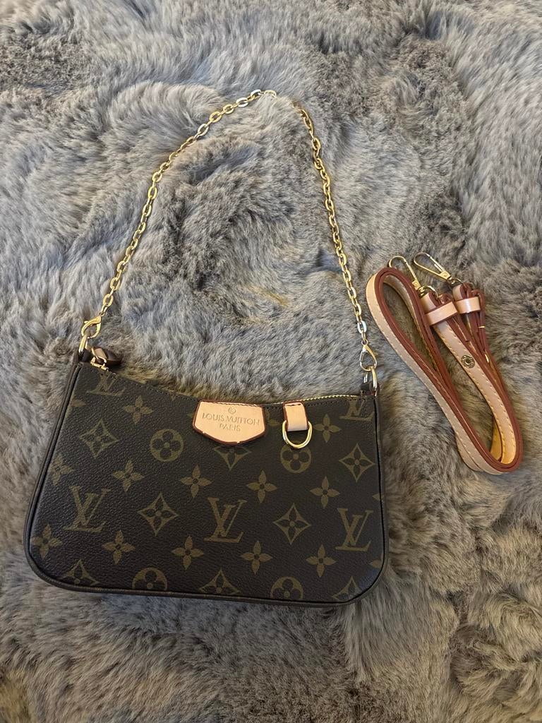 LV tasje, Ophalen, Nieuw, Bruin, Schoudertasje