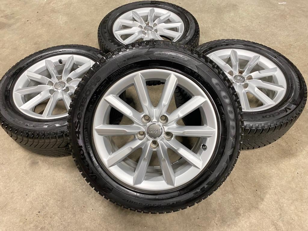 17 inch originele velgen + vierseizoenenbanden Audi Q3, Audi, Gebruikt, Banden en Velgen, 17 inch